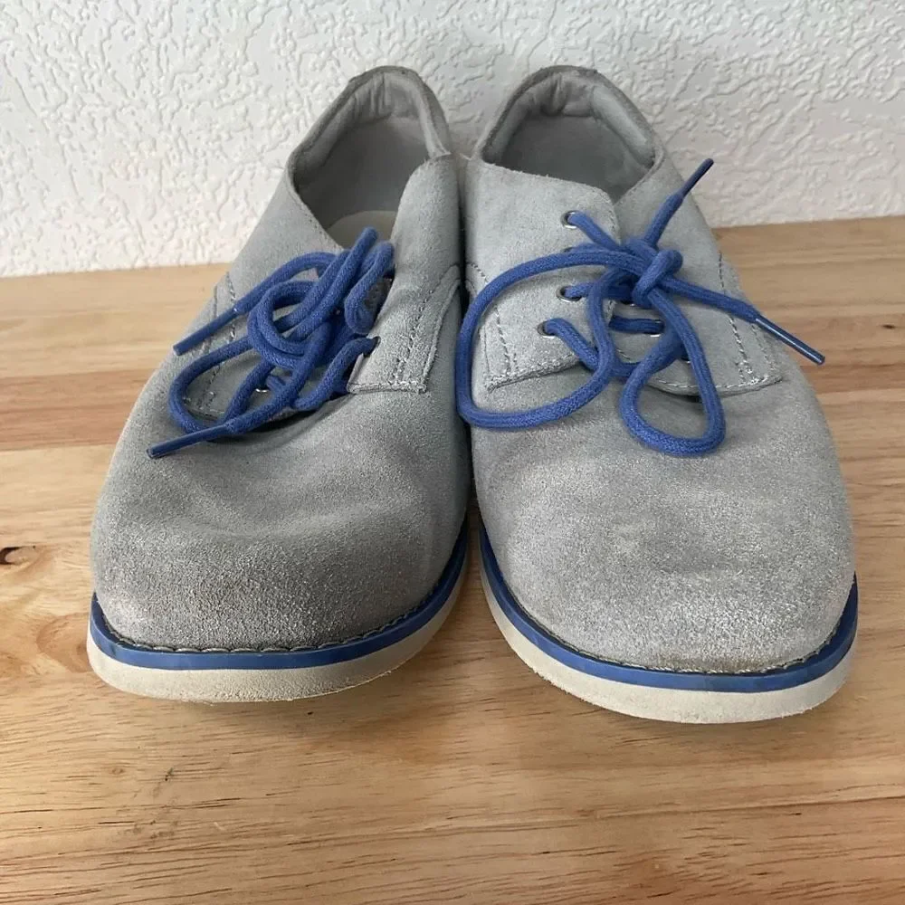 TIMBERLAND women’s 7,5‎ Oxford Derby shoes 8924A Earthkeepers CLASSIC gray suede - Picture 6 of 15